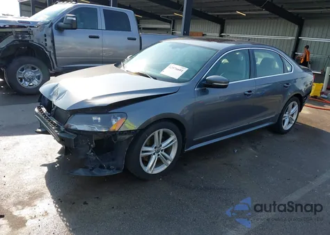 2013 Volkswagen Passat 3.6L V6 Sel Premium from USA, damaged, VIN 1VWCM7A31DC090912